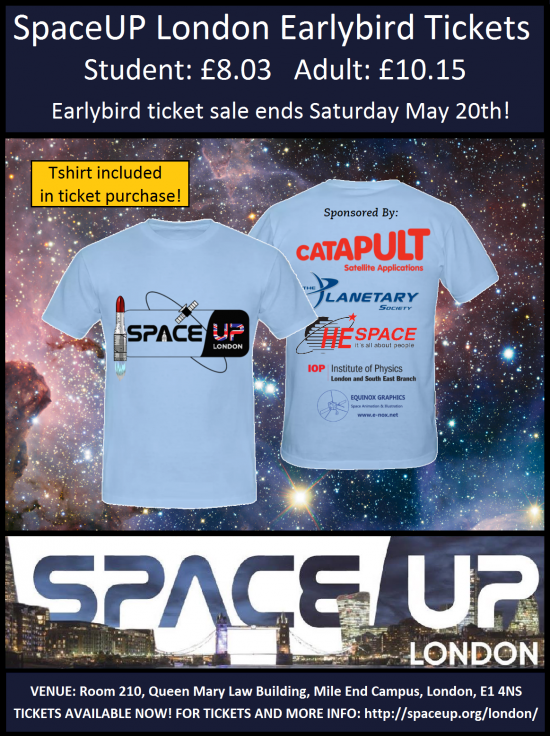 SpaceUp London - t-shirt